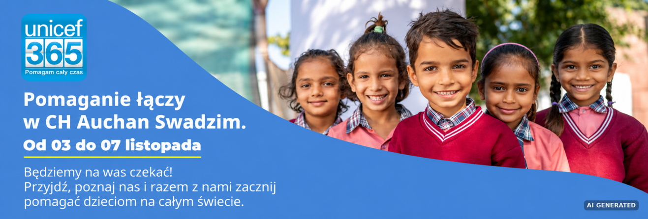 Łączymy siły z UNICEF Polska!