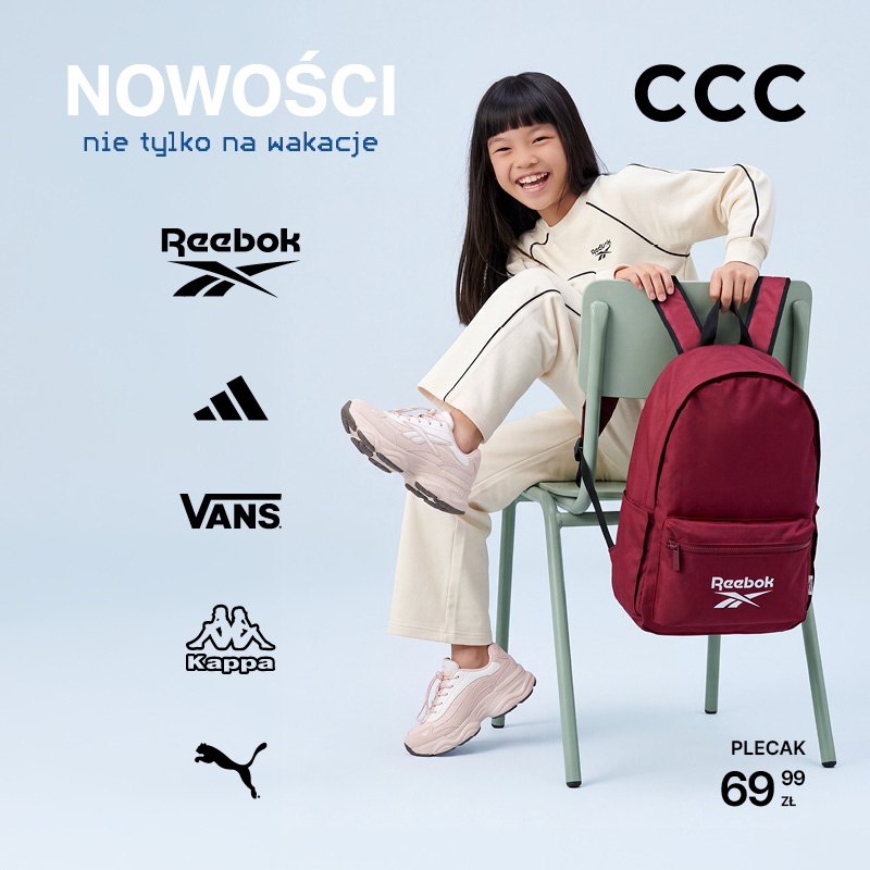 Buty i plecaki na nowy sezon w CCC!
