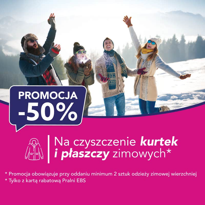 Zimowa garderoba 50% taniej!